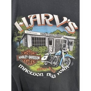 Vintage Harley Davidson Longsleeve Phoenix Flame Eagle 3XL Harvs Macedon NY 2003